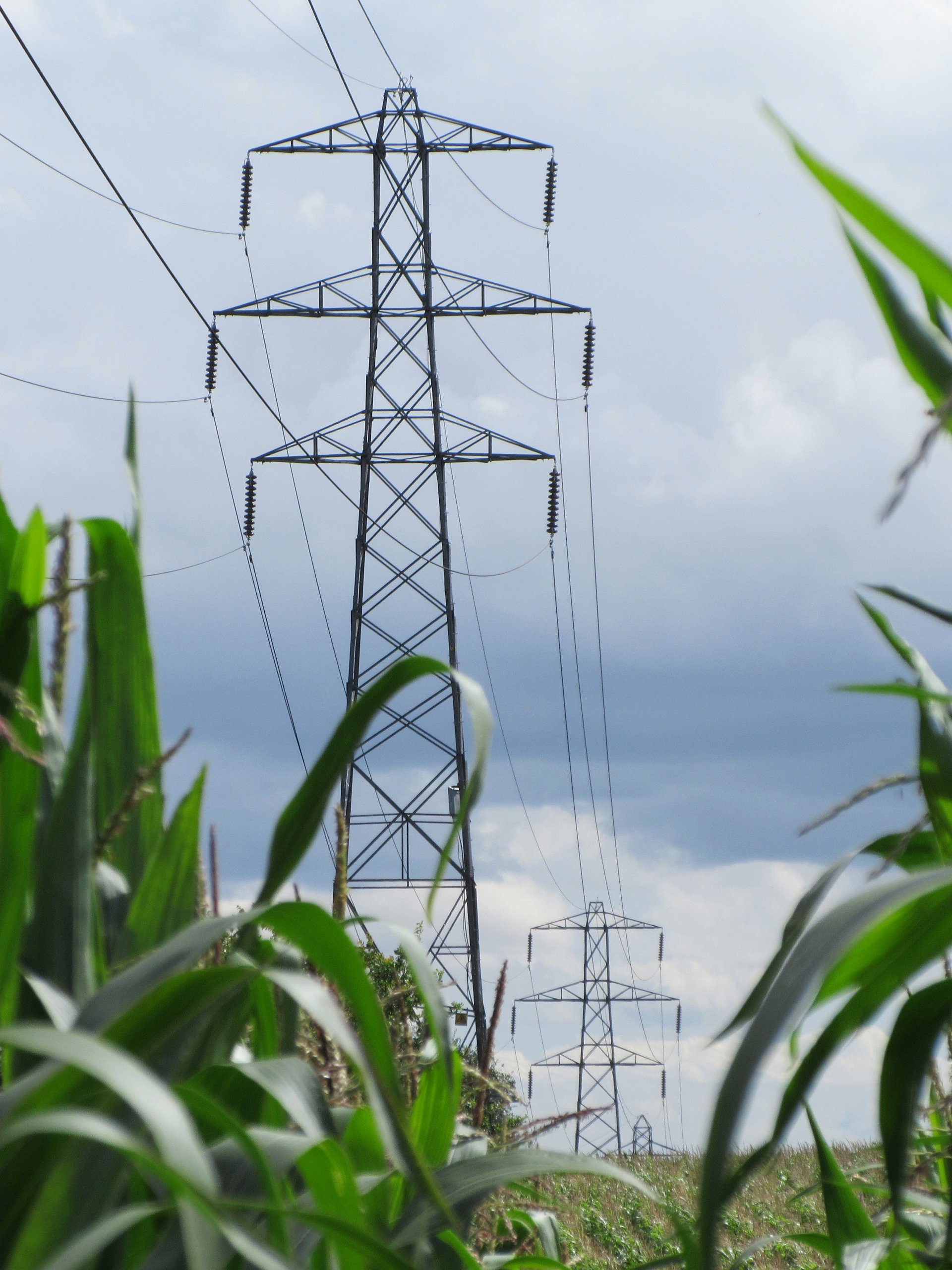 High-Voltage Transmission Towers